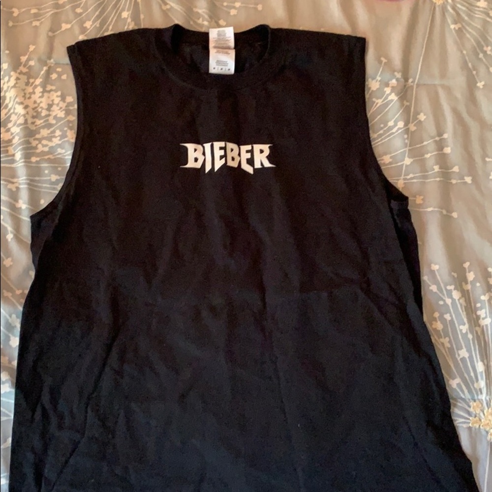 Justin Bieber Purpose Tour Cut off T shirt